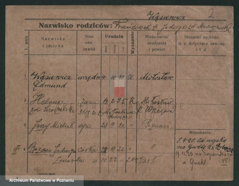 Obraz 7 z jednostki "Wasielski - Waszyniak"