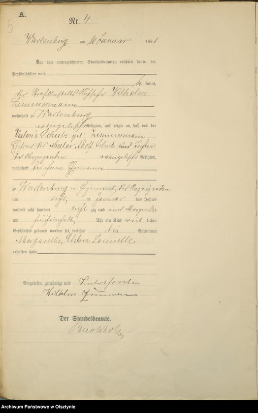 image.from.unit.number "Geburts-Haupt-Register Nr 1 - 174"