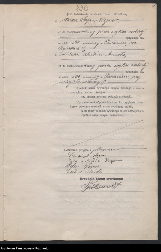 Obraz 7 z jednostki "Księga miejscowa małżeństw tom II [Rejestr główny małżeństw]"