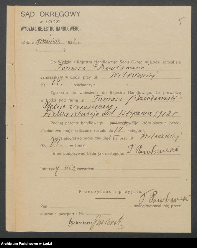 Obraz 7 z jednostki "Tomasz Pawłowski – sklep rzeźniczy"