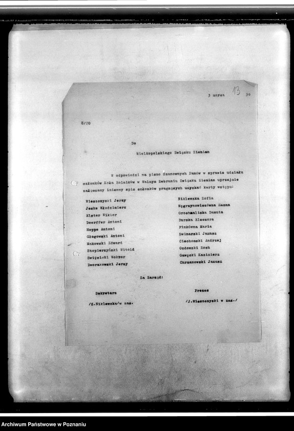 Obraz 17 z jednostki "Korespondencja Koła"