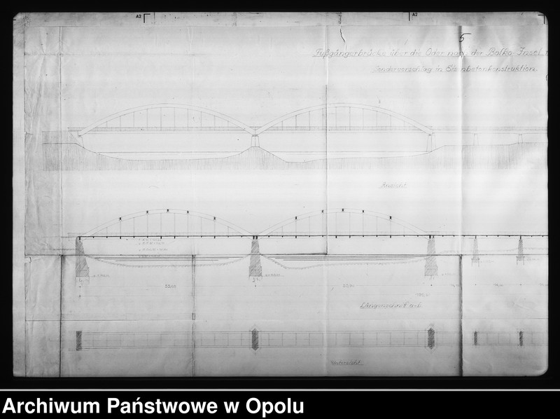 Obraz 13 z jednostki "[Most zamkowy w Opolu - rysunki techniczne]"