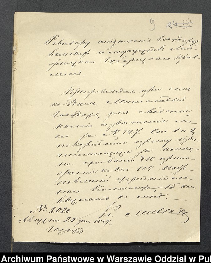 image.from.unit.number "O urządzaniu chłopów byłej państwowej folwarku Grzybowskie wchodzącej w skład byłej ekonomii Brok, gm.Poręba"