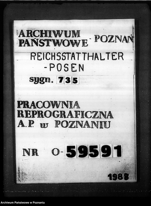 Obraz 1 z jednostki "Korespondencja, zarządzenia i opinie w sprawach personalnych"