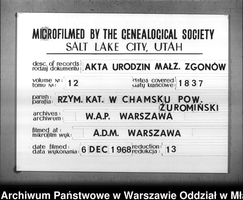 image.from.unit.number "Akta urodzin, małżeństw i zgonów"