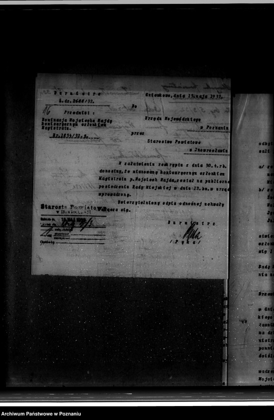 Obraz 20 z jednostki "Miasto Gniewkowo; członkowie magistratu"