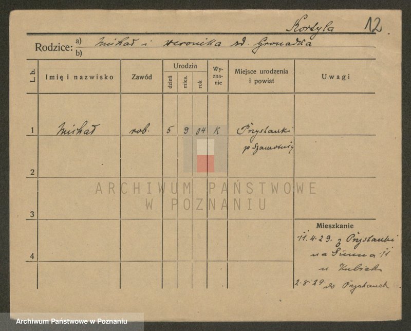 Obraz 13 z jednostki "Korty - Kościański"