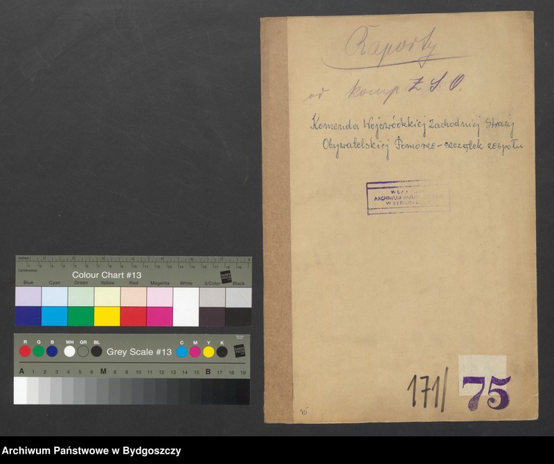 image.from.unit.number "Raporty [ze spisami dowódców kompanii ZSO w Małym Tarpnie i Królewskiej Dąbrówce przesłane do dowódcy Baonu II Zachodniej Straży Obywatelskiej powiatu Grudziądz-Wieś]"
