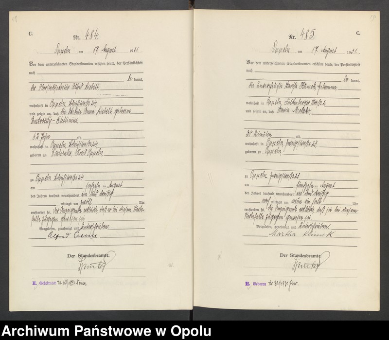 Obraz 13 z jednostki "[Rejestr zgonów] 1931 Tom II Nr 468-746"