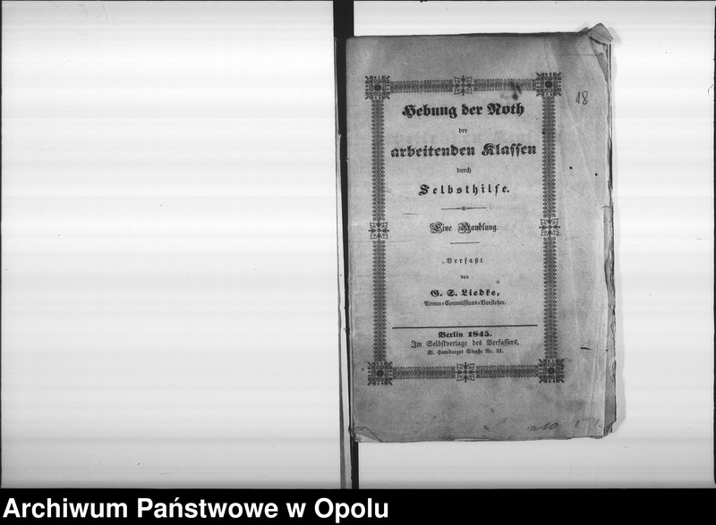 Obraz 17 z jednostki "Acta des Magistrats zu Oppeln betreffend die Verbesserung des Armenwesens anno 1846"