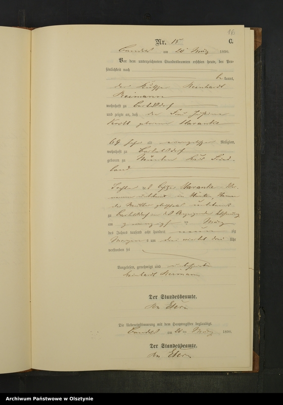 image.from.unit.number "Sterbe-Neben-Register Nr 1 - 33"