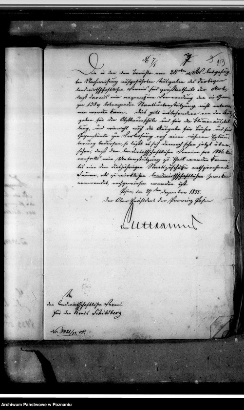 Obraz 17 z jednostki "Acta des landwirtschaftlichen Vereins Schildberger Kreises batr. die Sitzungsverhandlungen"