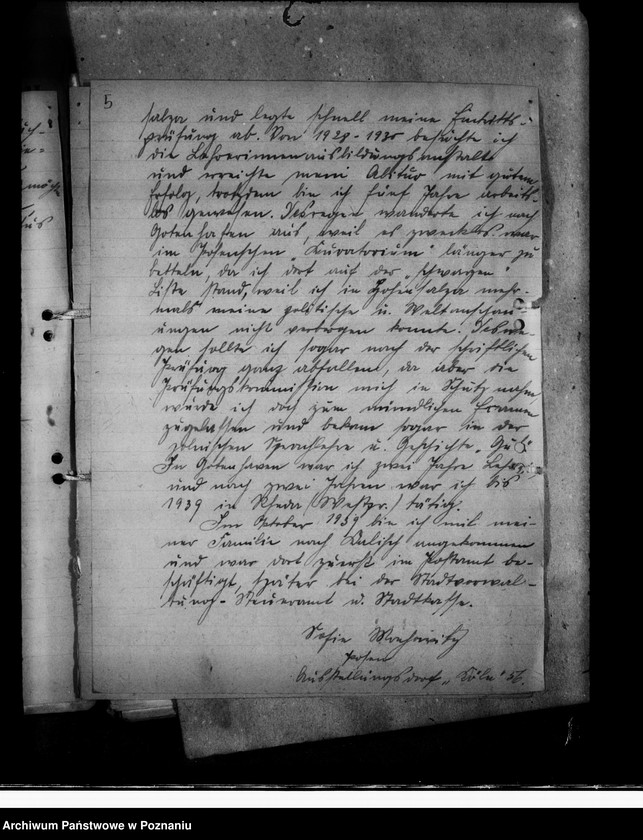 Obraz 10 z jednostki "Bewerbungen um Anstellung"