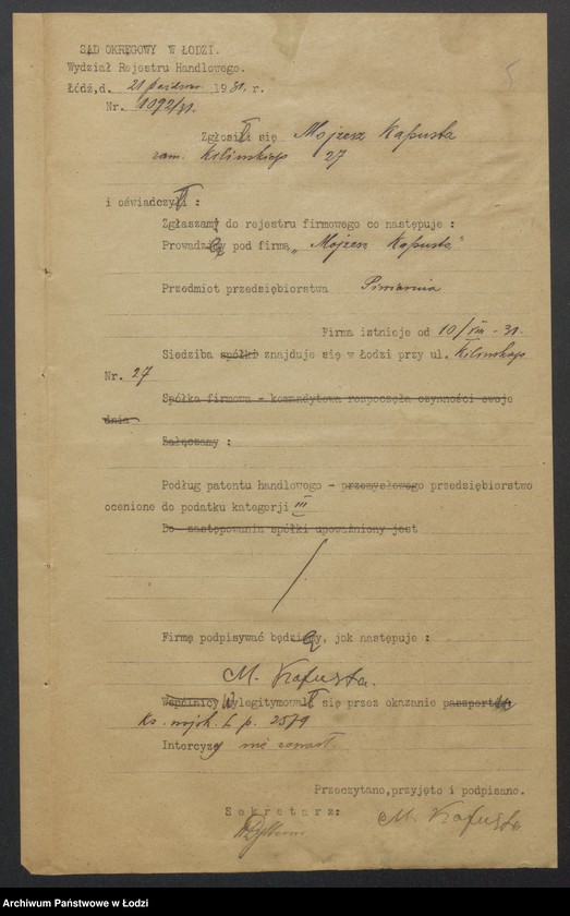 Obraz 7 z jednostki "Mojżesz Kapusta"