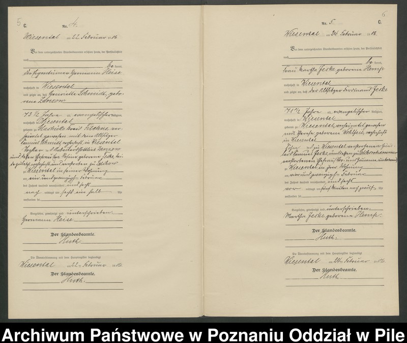 Obraz 6 z jednostki "Księga zgonów"