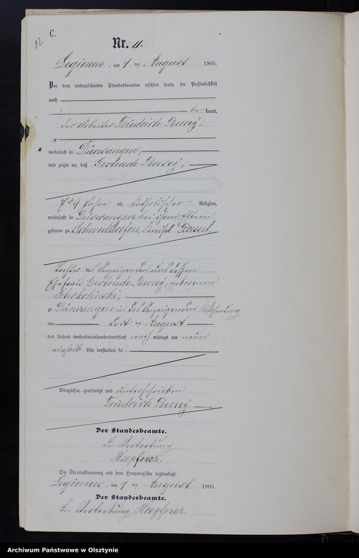 image.from.unit.number "Sterbe-Neben-Register Nr 1 - 17"