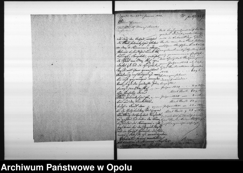 Obraz 17 z jednostki "Acta des Magistrats zu Oppeln betreffend: die Ablösung der Fleischbankgerechtigkeit der Paul Jelonekschen Erben sub No 13"