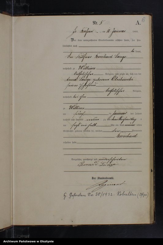 image.from.unit.number "Geburts-Haupt-Register Nr 1 - 138"