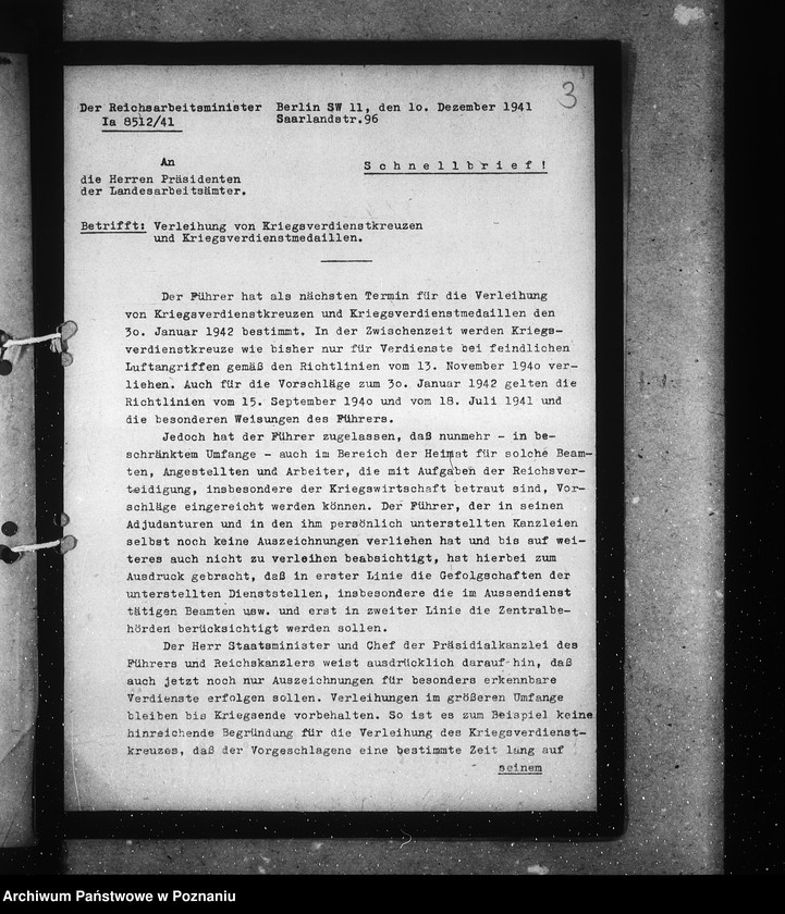 Obraz 7 z jednostki "Kriegsverdienstkreuze- Abteilung Arbeit"