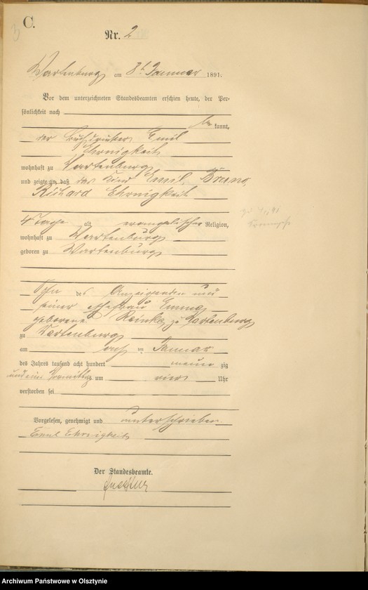 image.from.unit.number "Sterbe-Haupt-Register Nr 1 - 131"