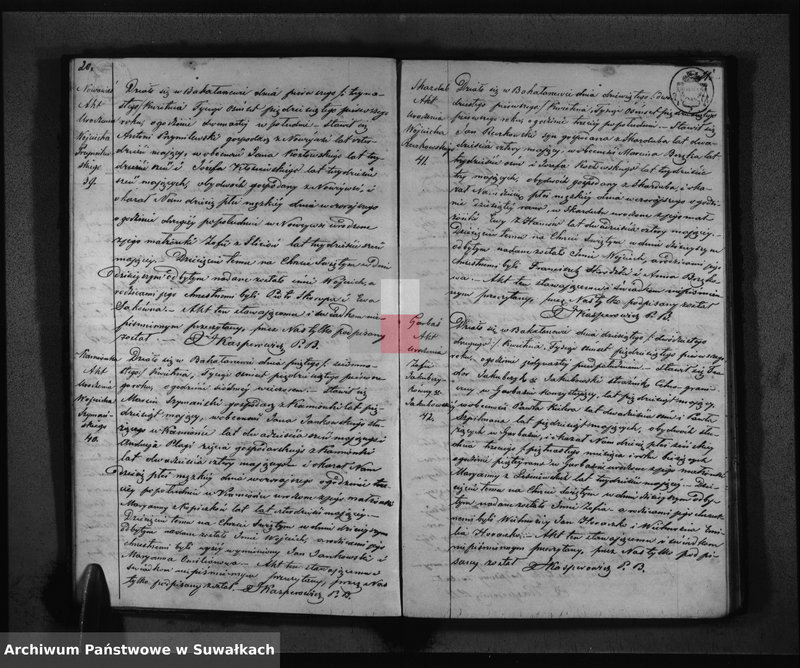 image.from.unit.number "Księga Duplikat służąca do zapisywania Aktów Urodzonych, Zaślubionych i Umarłych na rok 1851 Parafii Bakałarzewskiej"