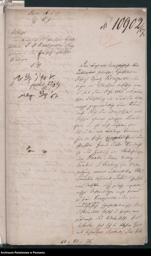 Obraz 18 z jednostki "A. betr. Dichter I.I. Kraszewski"