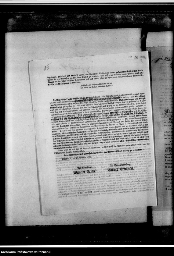 Obraz 18 z jednostki "Acta des landwirtschaftlichen Vereins Schildberger Kreises- korespondencja"