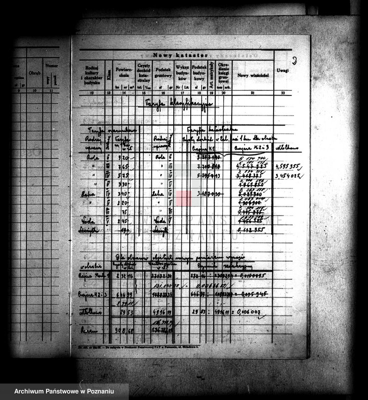 Obraz 6 z jednostki "Ostateczny rejestr pomiarowy gromady Czajcze powiatu wyrzyskiego"