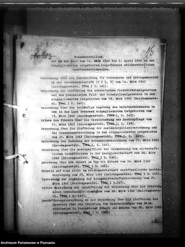 Obraz 19 z jednostki "Verordnungsblatt Nr. 13"