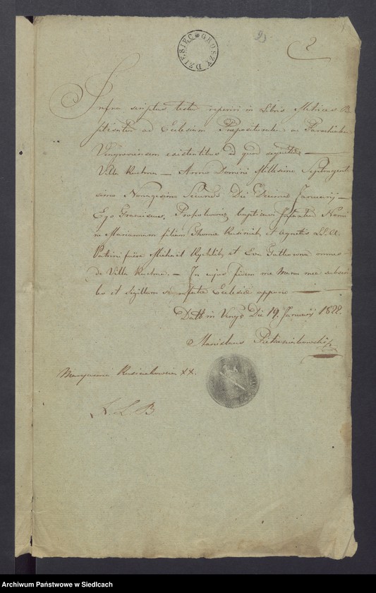 Obraz 4 z jednostki "Dowody do akt małżeństw"