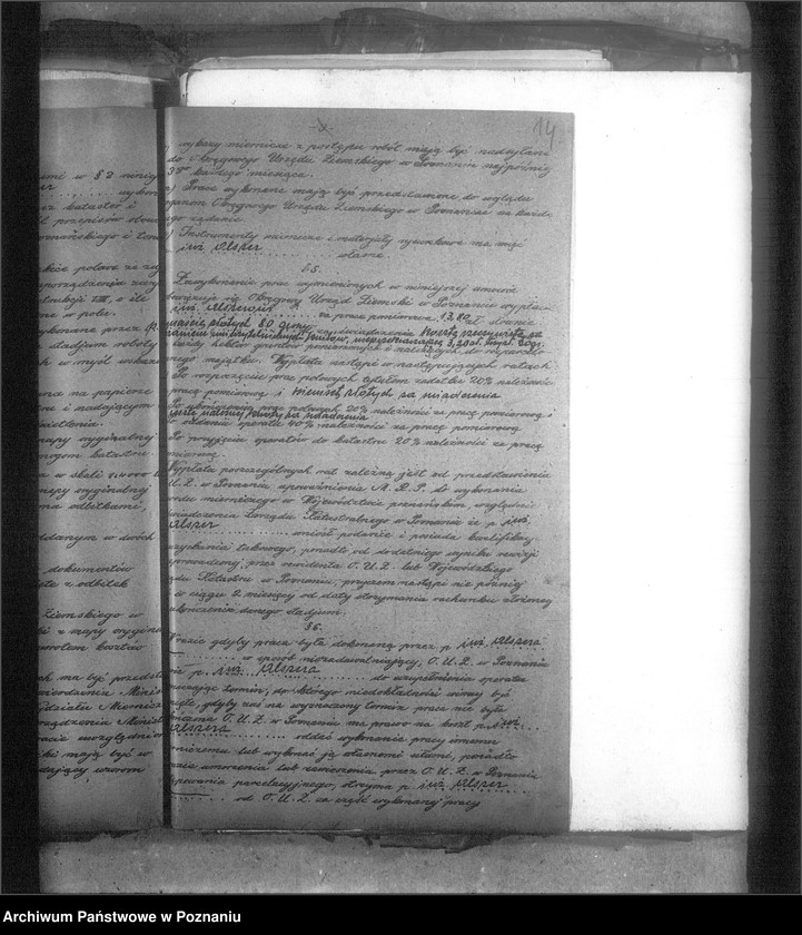 Obraz 19 z jednostki "Postępowanie techniczne /przy parcelacji majątku/ Wróble powiatu mogileńskiego"