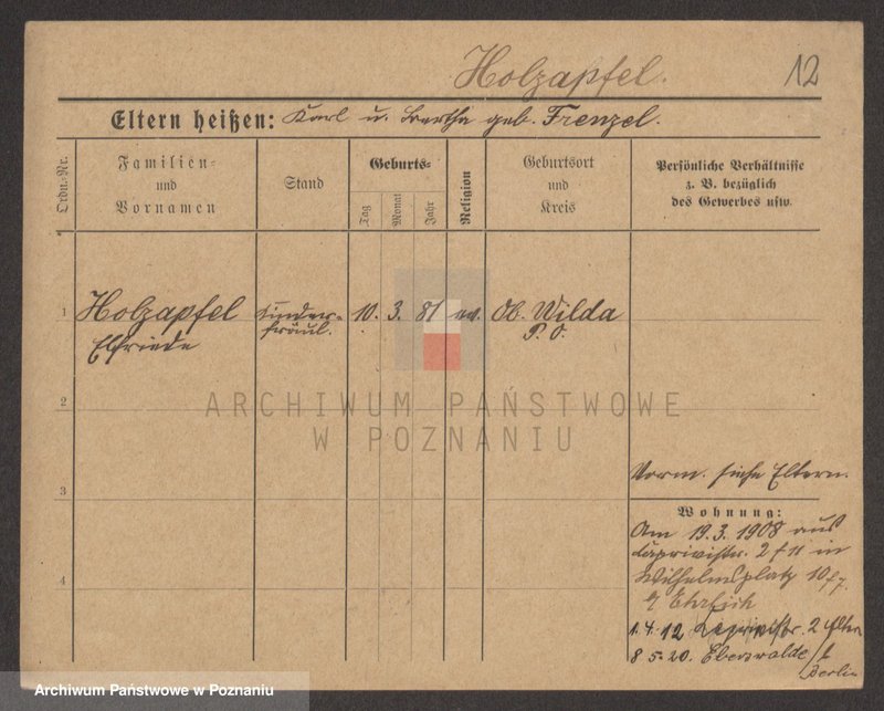Obraz 12 z jednostki "Holzapfel - Hominski"