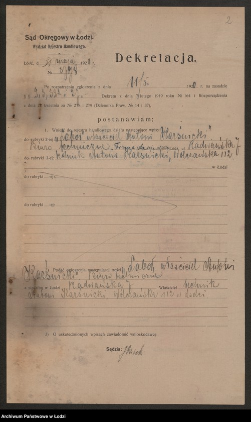 Obraz 4 z jednostki "Karśnicki Antoni- „Labor” biuro techniczne"