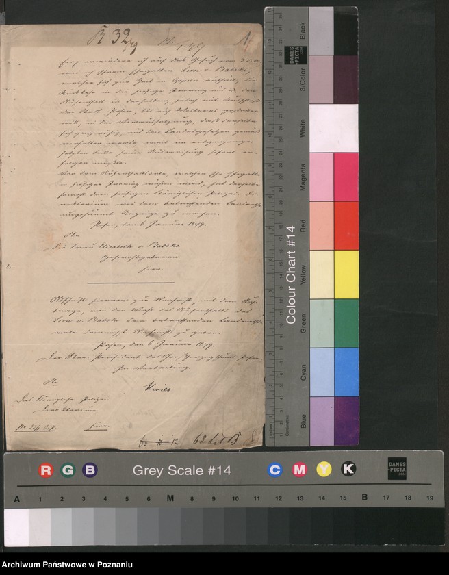 Obraz 4 z jednostki "A. betr. den polnischen Flüchtling Leon von Babski"