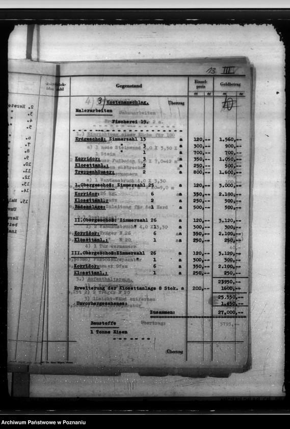 Obraz 17 z jednostki "Ulokowanie Gesundheitsamtu w Poznaniu"