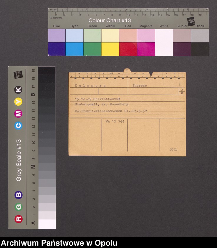 Obraz 3 z jednostki "[Kalamorz Therese, ur. 15.10.1909 r. Charlottental]"