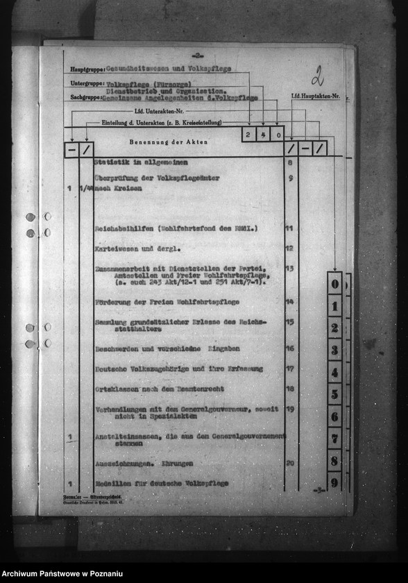Obraz 6 z jednostki "Registratur Volkspflege"