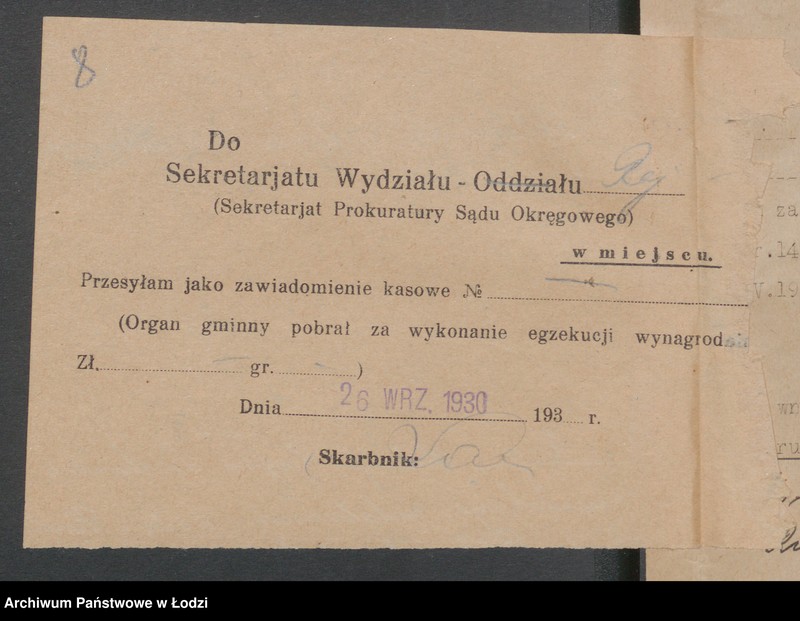 Obraz 10 z jednostki "Adolf Hugon Lachman i S-ka- komunikacja autobusowa Łódź- Ruda Pabianicka"