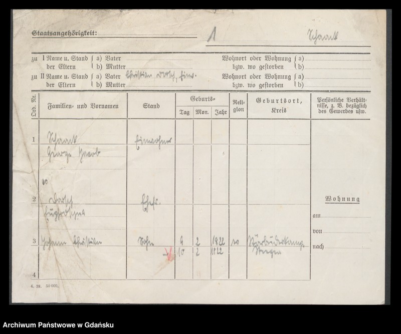 image.from.unit.number "Karty meldunkowe: Schaack - Scharnberg"