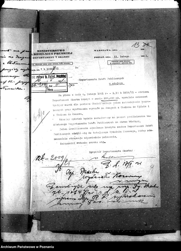 Obraz 20 z jednostki "[Subwencje na prace doraźne budowlane na terenie pow. Chełmno]"