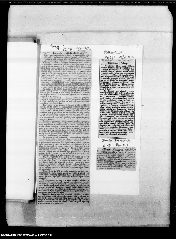 Obraz 14 z jednostki "Głosy prasy i publikacje zagraniczne o Polsce [Wycinki z gazet]"