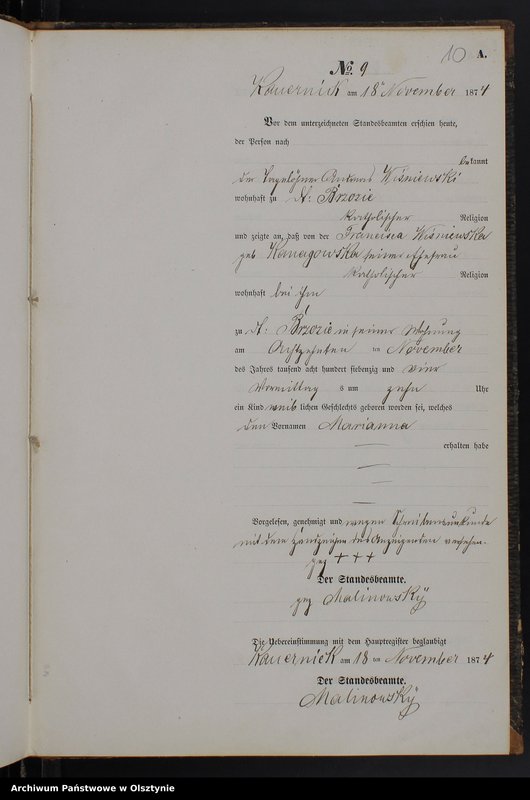 image.from.team "Urząd Stanu Cywilnego w Brzoziu Lubawskim pow. nowomiejski"
