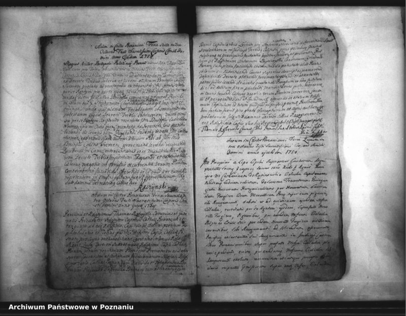 Obraz 12 z jednostki "Inscriptiones, resignationes [protocollon]"