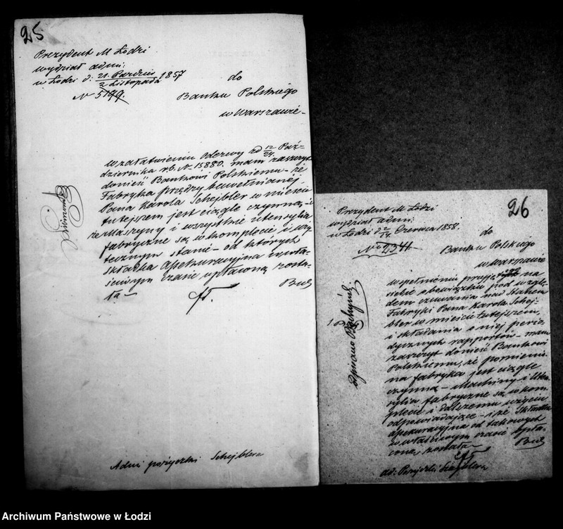 Obraz 19 z jednostki "Akta w przedmiocie pożyczki Karola Scheiblera"