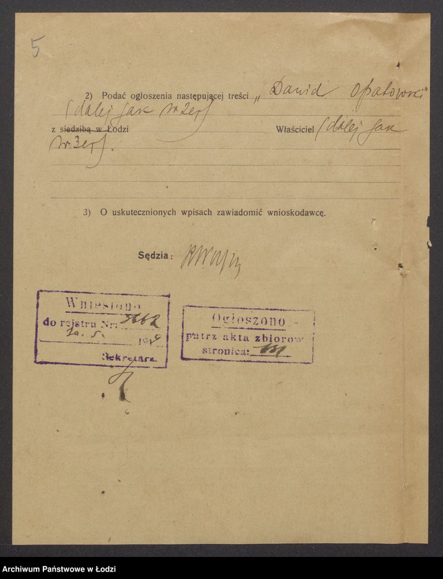 Obraz 7 z jednostki "Dawid Opatowski- sprzedaż manufaktury"