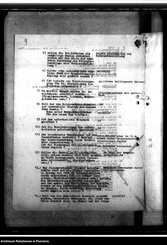 Obraz 13 z jednostki "Errichtung von Behelfsheimen des DWH. Baukarten"