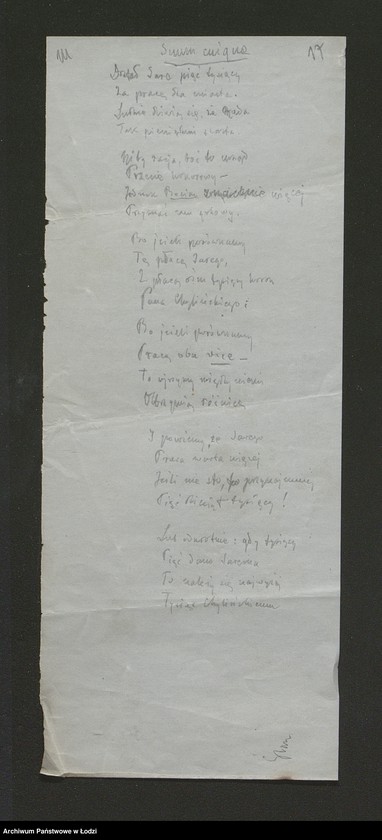 image.from.unit.number "[Utwory wierszowane pisane pod pseudomimem "Bocian" i "Ex-Bocian" - Faustyn Świderski?]"