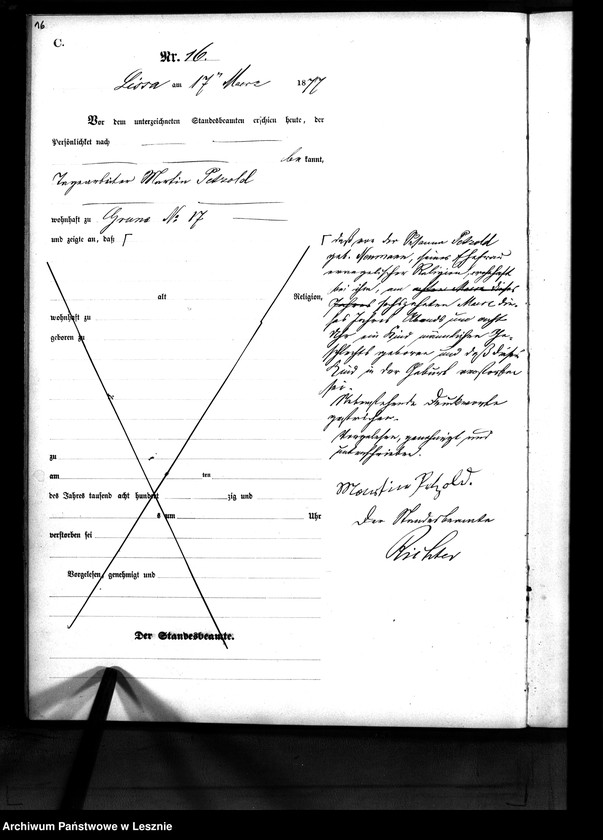 Obraz 19 z jednostki "[Księga zgonów - wieś]"