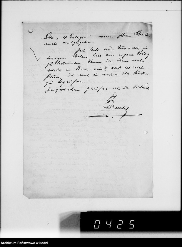 Obraz 6 z jednostki "C.H.Arnoldy Posen. [Korespondencja z G.V.w sprawie zakupu towarów]"