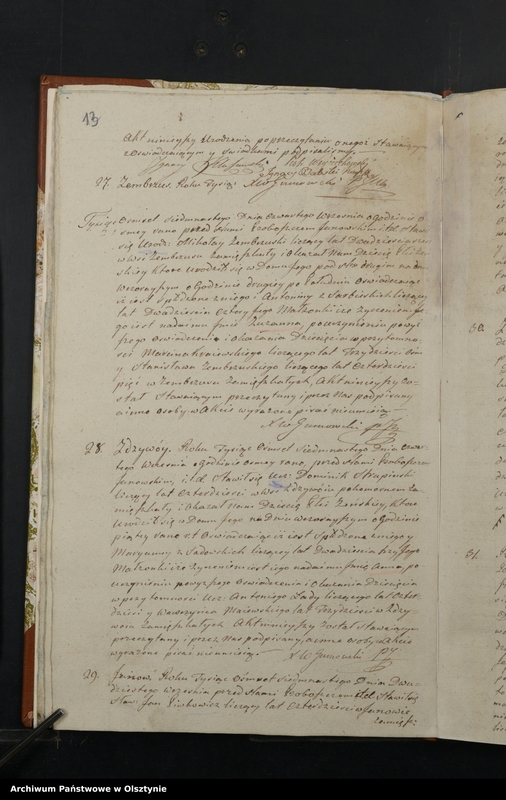image.from.unit.number "Duplicat. Akta Stanu Cywilnego Gminy Janow, Małżeństw, Urodzenia, Zeyscia oraz y Zapowiedzi od 1 Maja 1817 do 31 Kwietnia 1818"